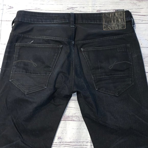 G-Star Other - G-STAR RAW Morris Low Straight Button-Fly Jeans 34